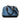Blue Louis Vuitton Epi Denim Nano Alma Satchel