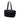 Black Prada Berlino Trimmed Tessuto Shoulder Bag