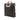 Black Chanel CC Canvas Clover Vertical Tote Satchel