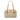 Beige Dior Honeycomb Coated Canvas Shoulder Bag