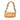 Beige Bottega Veneta Lambskin Chain Pouch Shoulder Bag