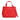 Red Chanel Small Lambskin CC Mania Shopping Tote Satchel