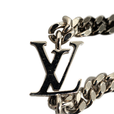 Silver Louis Vuitton LV Instinct Bracelet