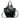 Black LOEWE Mini Anagram Hammock Drawstring Bag Satchel