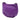 Purple Bottega Veneta Small Nappa Intrecciato Crossbody
