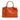 Orange Prada Small Saffiano Lux Galleria Double Zip Satchel