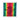 Red Hermès Jungle Love Rainbow Silk Scarf Scarves