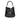 Black Gucci Leather Bamboo Satchel - Designer Revival