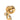 Gold Chanel CC Gold Plated Round Clip On Earrings