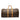Brown Louis Vuitton Monogram Keepall 60 Travel Bag