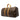 Brown Louis Vuitton Monogram Keepall 60 Travel Bag