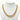 Gold Chanel Gold Plated Medallion Double Strand Chain Necklace
