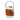 Orange Fendi Mini Zucca Suede Mon Tresor Bucket Bag