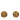 Gold Chanel Gold Plated Archer Medallion Clip On Earrings