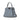 Blue Fendi Mini Leather Selleria Peekaboo Iconic Satchel - Designer Revival