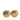 Gold Chanel Gold Plated Logo Clip-On Earrings