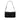 Black Prada Tessuto and Nappa Double Buckle Messenger Bag - Designer Revival