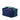 Blue Hermès Small Canvas Bride A Brac Case - Designer Revival