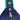 Blue Hermès Small Canvas Bride A Brac Case - Designer Revival