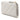 White Chanel CC Quilted Caviar Zip Around Card Holder