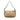 Beige Gucci Web Canvas Shoulder Bag - Designer Revival