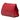 Red Gucci Medium Leather Bamboo Daily Crossbody