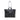 Black Chanel CC Quilted Calfskin Ultra Pocket Shopping Tote Satchel