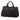 Gray Prada Small Denim Canapa Logo Satchel
