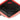 Red Gucci Metal Abstact Lava  Chainmail Shoulder Bag