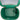 Green Chanel Mini CC Quilted Lambskin Top Handle Vanity Case With Chain - Designer Revival