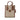 Beige Gucci Mini GG Supreme Interlocking G Satchel