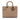 Tan Dior Large Lambskin Cannage Lady Dior Satchel