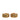 Gold Chanel Gold Plated CC Hoop Clip on Earrings