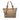 Beige Gucci GG Canvas Icon Bit Tote