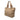 Beige Gucci GG Canvas Icon Bit Tote