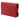 Red Saint Laurent Grain De Poudre Cassandre Envelope Chain Wallet Crossbody Bag