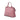 Pink Gucci Small Calfskin Bamboo Daily Satchel
