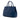Blue Prada Saffiano Lux Galleria Double Zip Front Pocket Satchel - Designer Revival