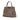 Brown Fendi Medium Calfskin Peekaboo Iconic Satchel - Designer Revival