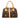 Brown Louis Vuitton Monogram Manhattan GM Handbag