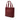 Red Chanel Small CC Calfskin Surpique Tote