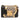 Brown Gucci Small GG Supreme Osiride Padlock Crossbody - Designer Revival