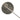 Silver Hermès Palladium Plated Clou de Selle Stick Pin Brooch - Designer Revival