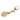 Gold Louis Vuitton Whirly Flower Bag Charm Key Chain
