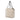 White Prada Canvas Canapa Printed Banana Tote