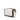 White Fendi Bicolor Leather Chain Midi Baguette Shoulder Bag - Designer Revival