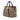 Brown Prada Canvas Canapa Logo Satchel
