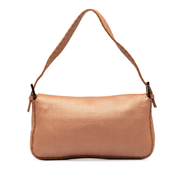 Pink Fendi Selleria Baguette Shoulder Bag - Designer Revival