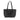 Black LOEWE Small Grained Calfskin Anagram Tote Satchel