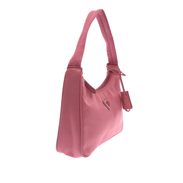 Pink Prada Mini Tessuto Re Edition 2000 Shoulder Bag